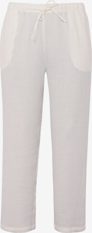 Yoek Pants in White: front