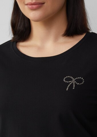 s.Oliver Shirt in Schwarz