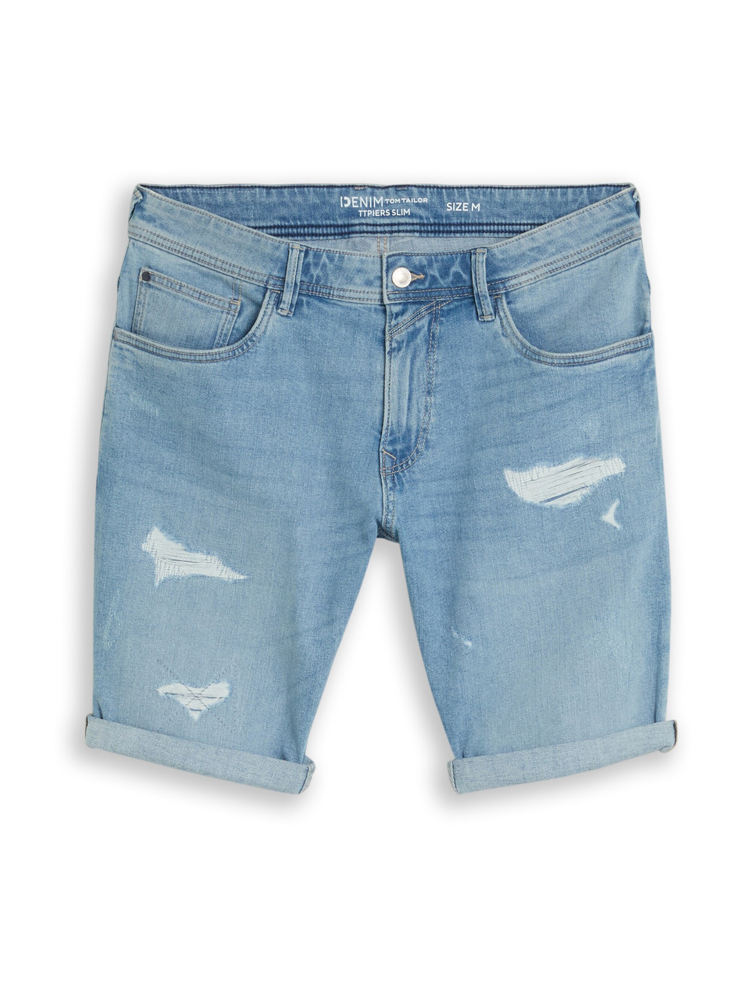 TOM TAILOR DENIM Slim fit Jeans 'PIERS' in Blue: front