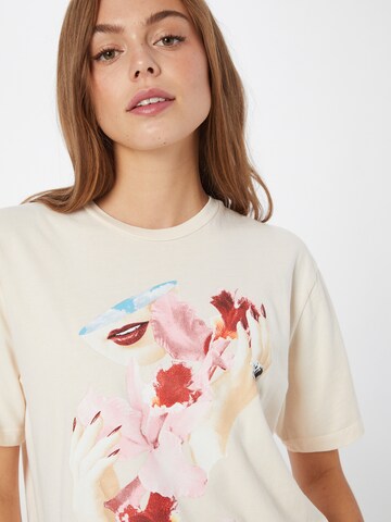 Obey T-Shirt 'CHOICE' in Beige