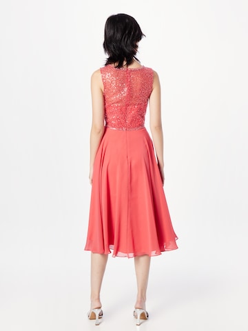 Robe de cocktail SWING en rouge