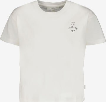 GARCIA قميص بلون أبيض: الأمام