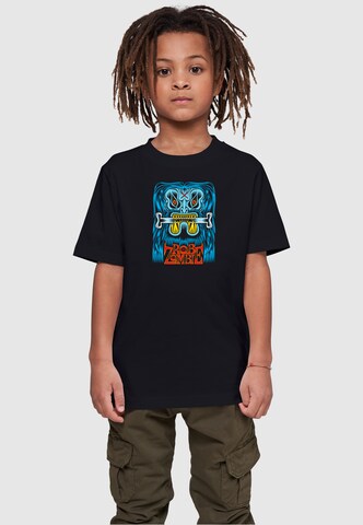 Merchcode Shirt 'Rob Zombie - Beast' in Zwart: voorkant