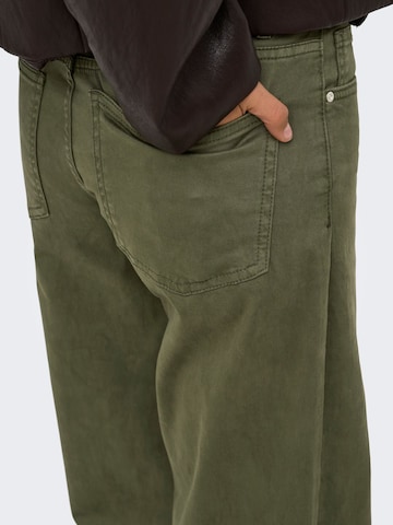 ONLY - Pierna ancha Pantalón en verde