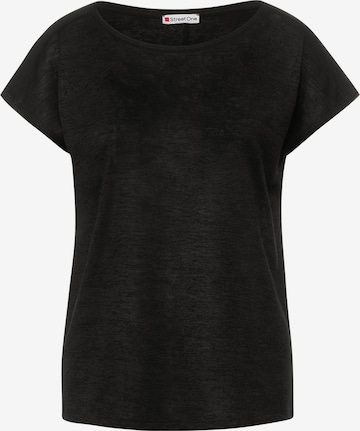 STREET ONE - Camiseta en negro: frente