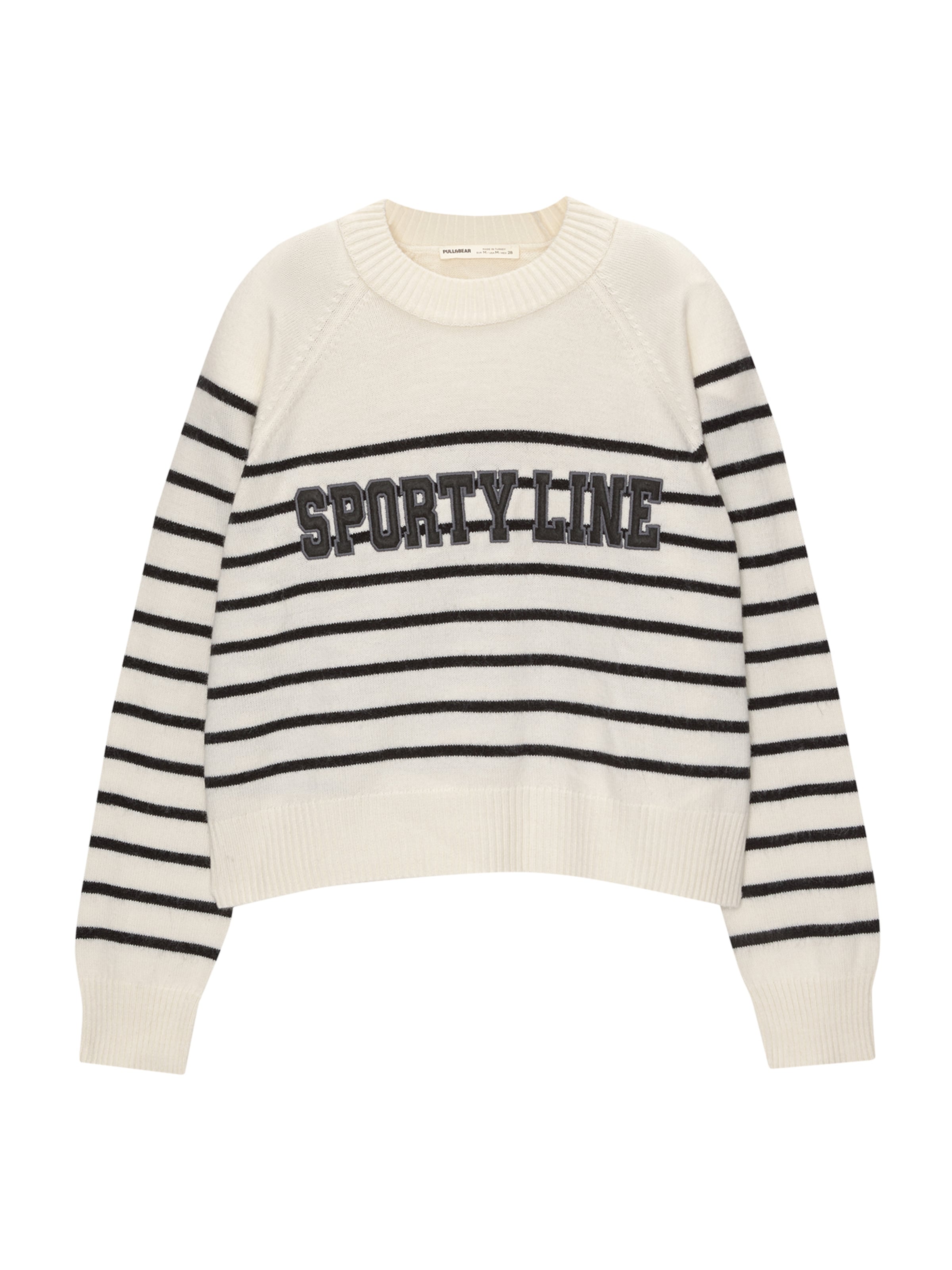 Pull&Bear Pullover in Beige: Vorderseite