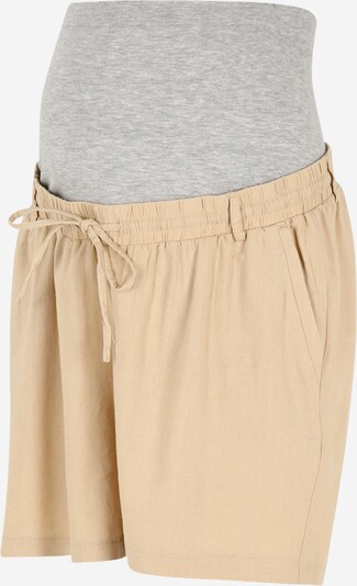 Mamalicious Curve Pants 'BEACH' in Sand / Grey, Item view