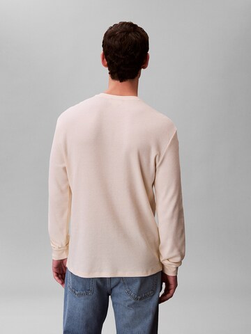 T-Shirt Calvin Klein Jeans en beige