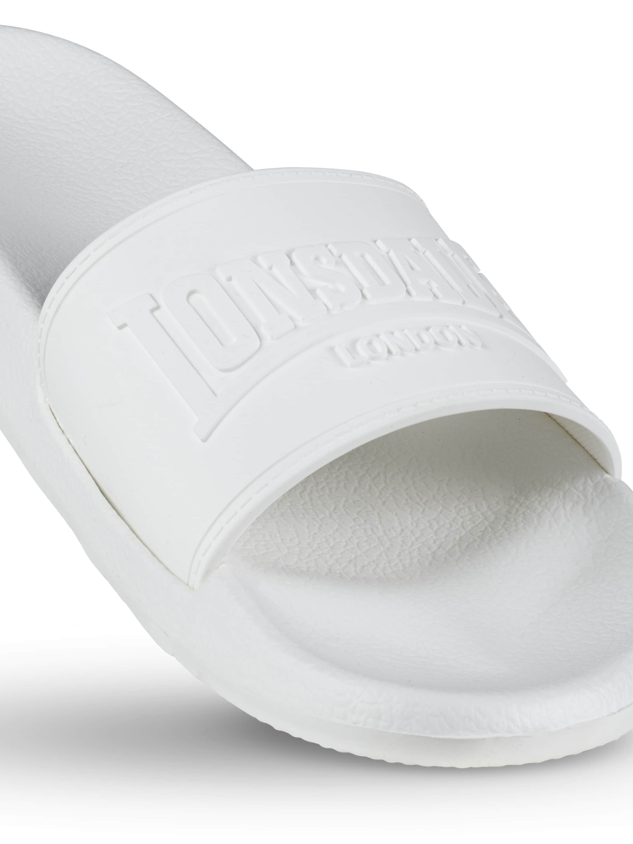 Claquettes / Tongs 'Sorrento' LONSDALE en blanc