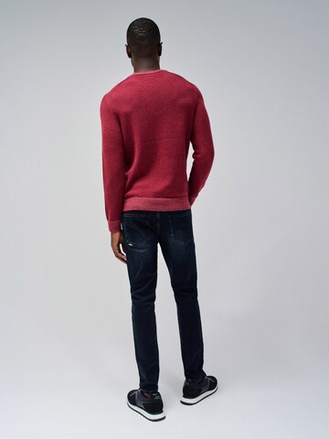 Pull-over Salsa Jeans en rouge