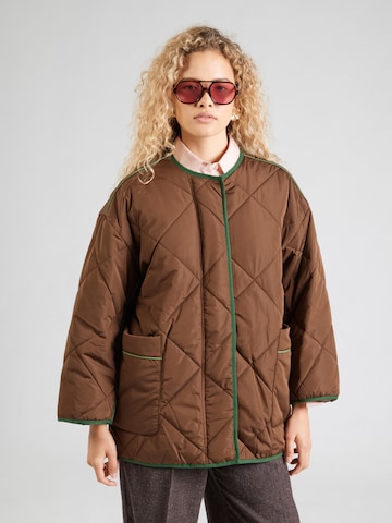 Veste mi-saison 'Vowbay' AMERICAN VINTAGE en marron : devant