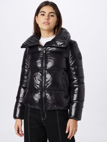 SAVE THE DUCK Jacke 'ISLA' in Schwarz: Vorderseite