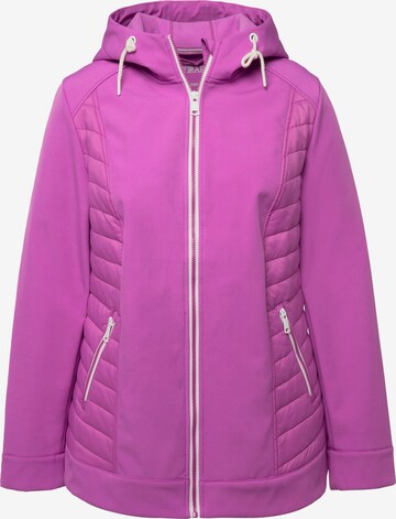 Ulla Popken Funktionsjacke in Pink: predná strana