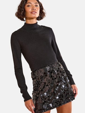Friends Like These Skirt in Black: front