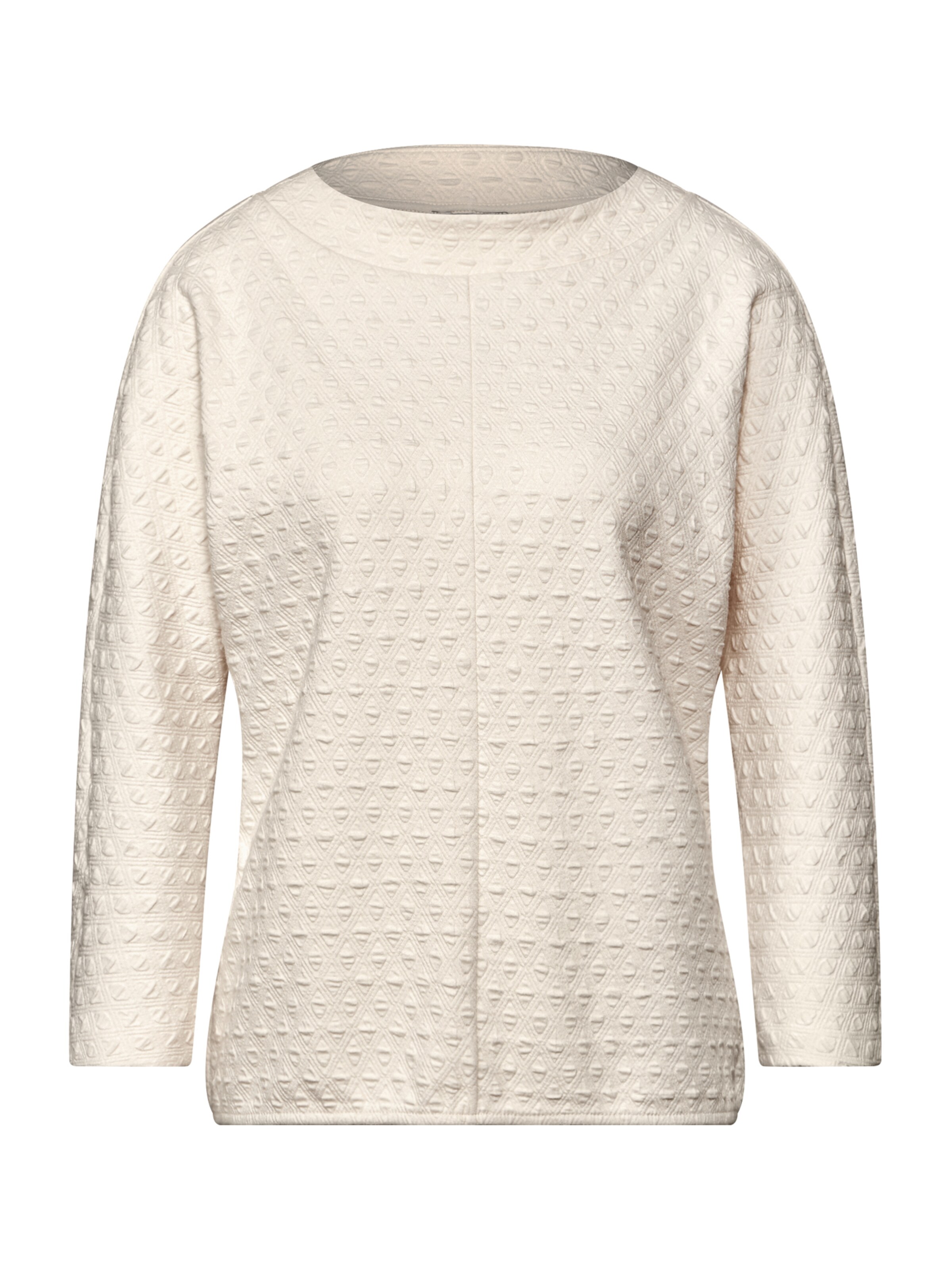 STREET ONE Shirt in Wool white, Item view