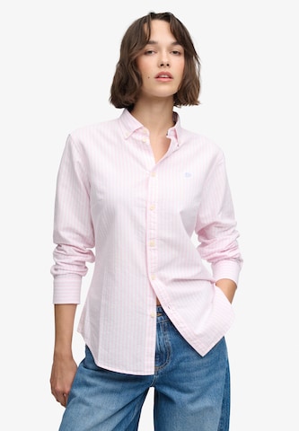 Superdry & Co Bluse i pink: forside