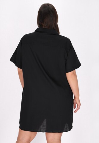 Usha Kleid in Schwarz