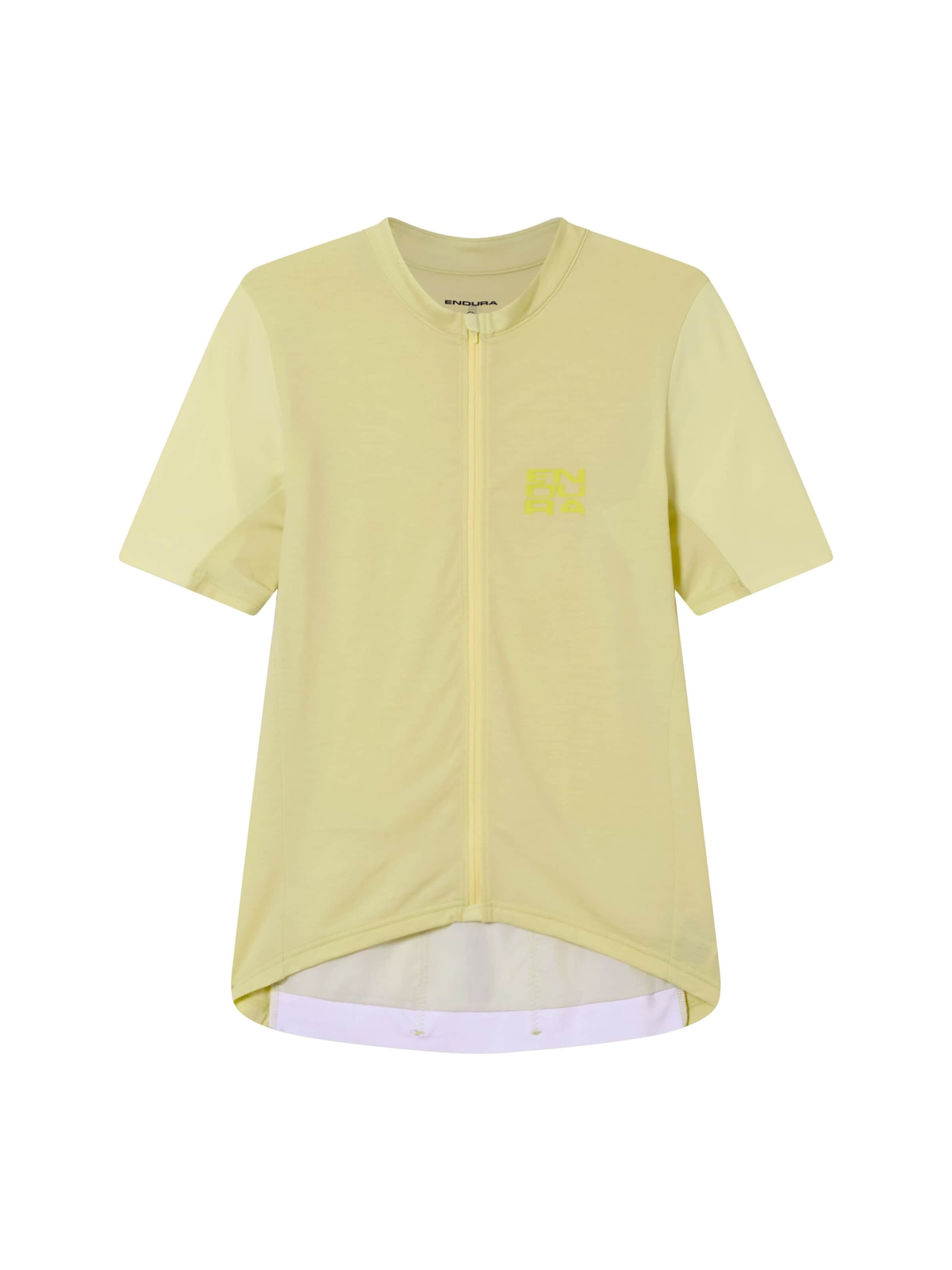 ENDURA Functioneel shirt 'ALLTRACK' in Geel: voorkant