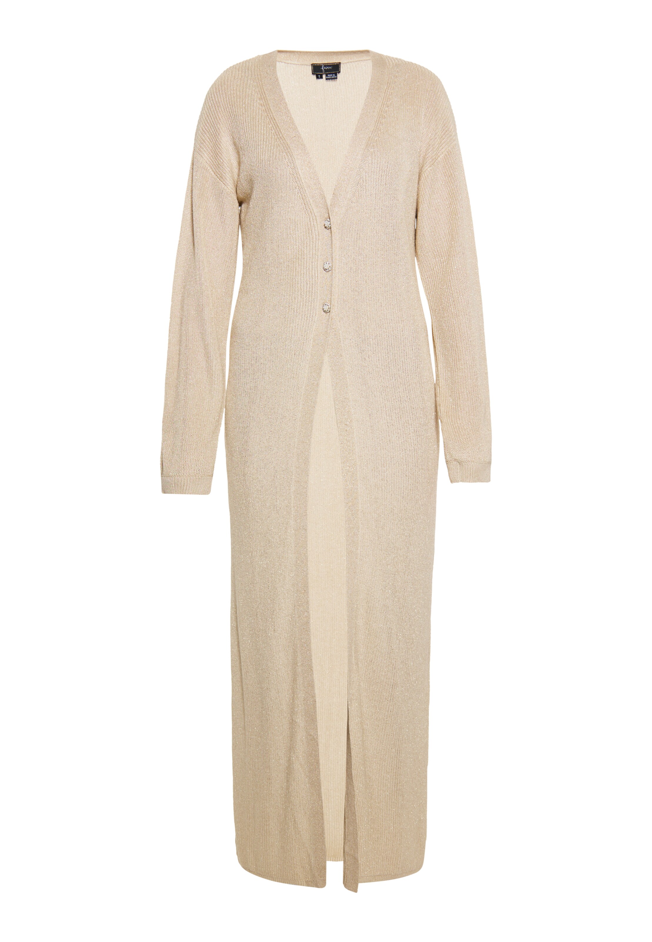 Cardigan faina en beige : devant