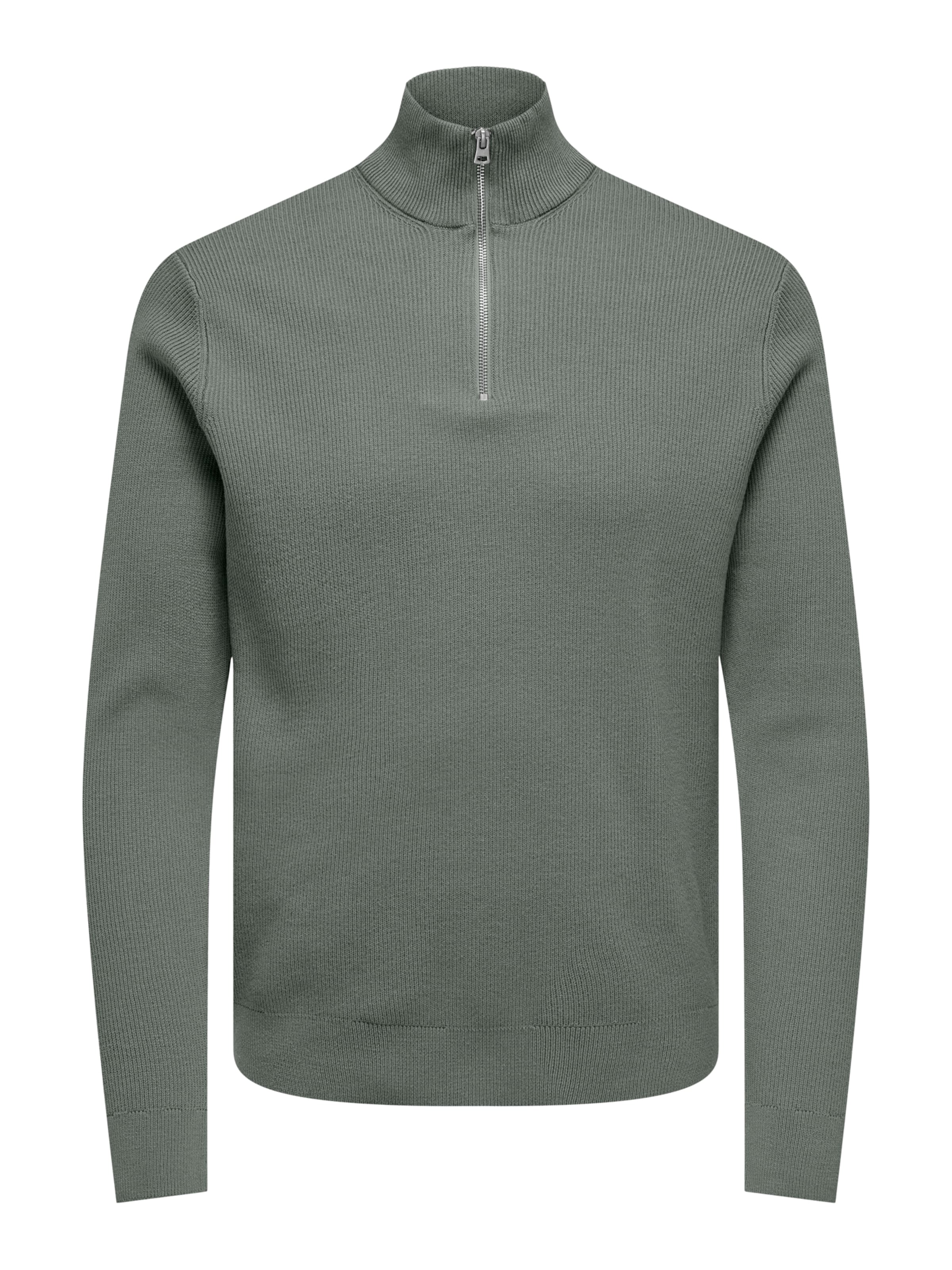 Only &amp; Sons Pullover  &#x27;ONSPHIL&#x27; in Grau: Vorderseite