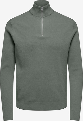 Pullover 'ONSPHIL' di Only & Sons in grigio: frontale