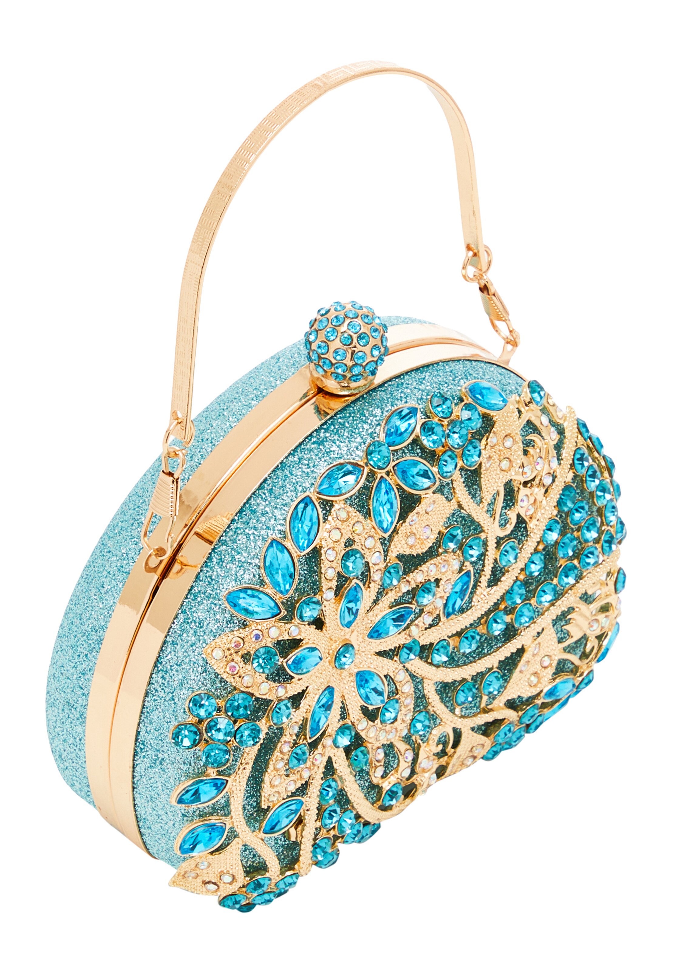 FELIPA Clutch in Blauw