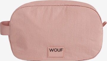 Wouf Toiletry Bag 'Down Town' in Pink: front