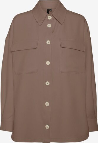 VERO MODA - Blusa 'Ulia' en marrón: frente