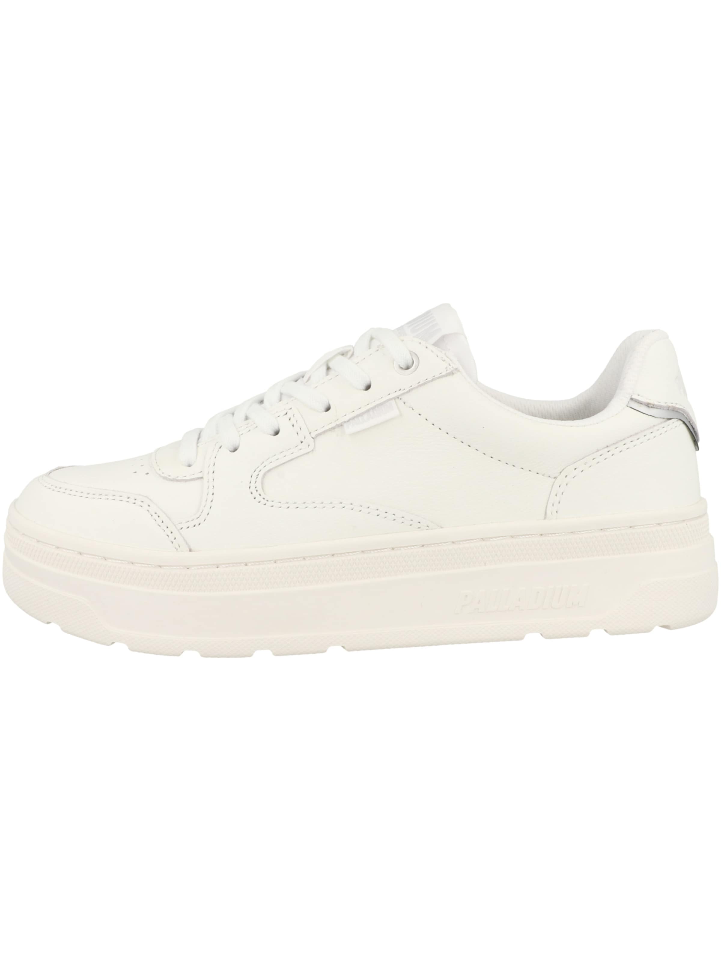 Sneaker bassa 'Pallasphalt Lo Lth' di Palladium in bianco