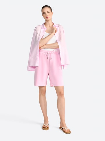 Regular Pantalon Rich & Royal en rose