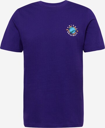 ADIDAS ORIGINALS - Camisa 'Wander Hour' em roxo: frente