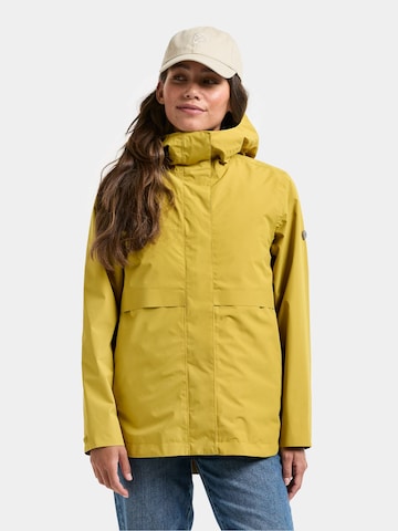 Didriksons Outdoorjas ''ELSA'' in Geel: voorkant