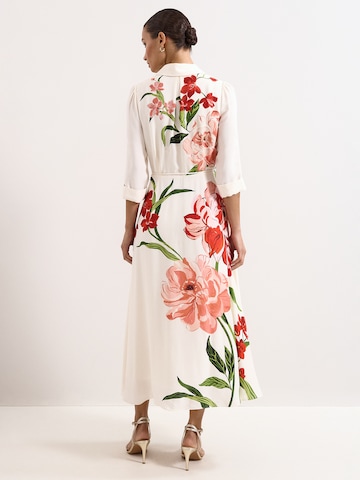 Phase Eight Dress in White: back