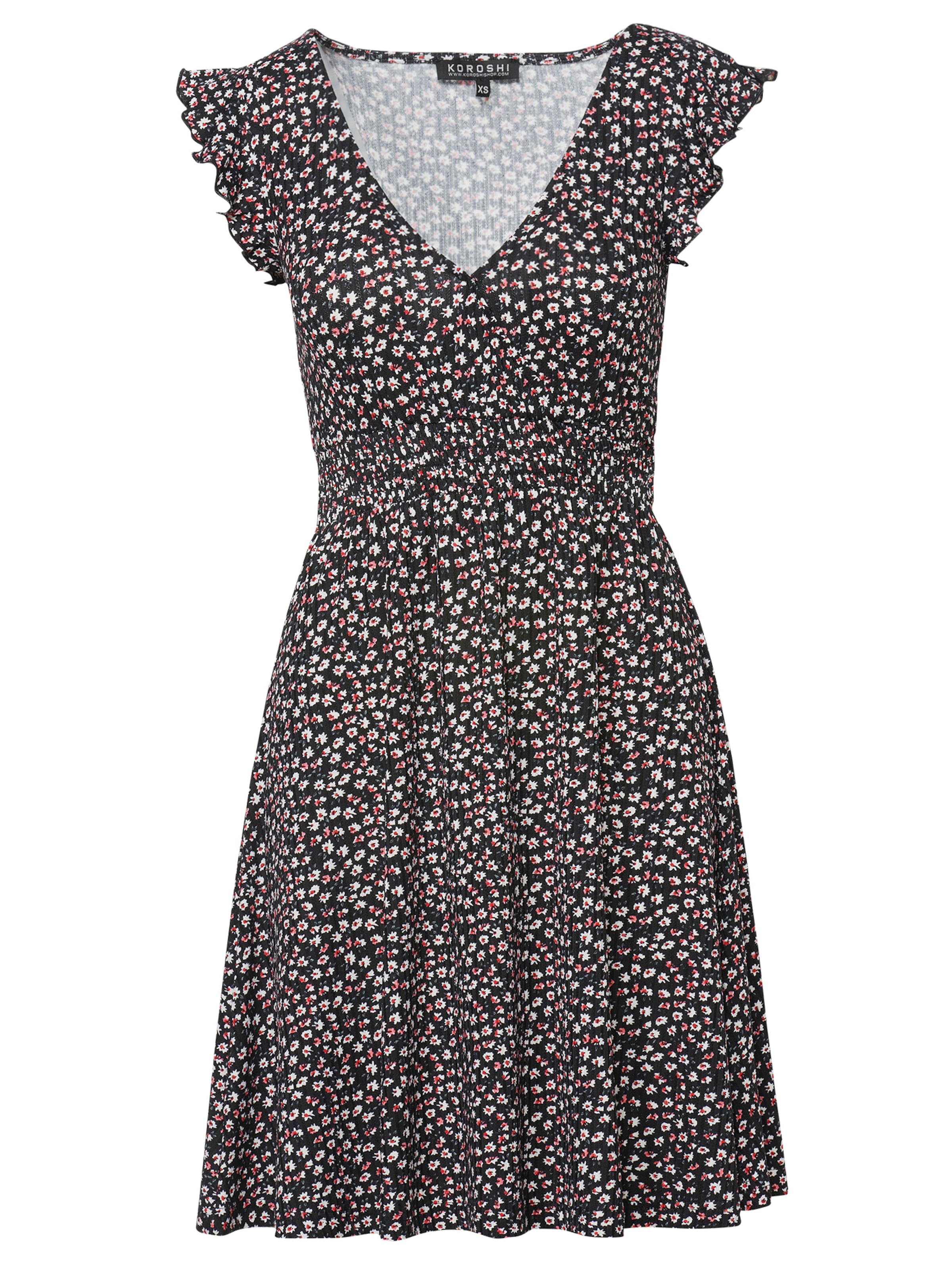 KOROSHI Sukienka w kolorze czarny: przód