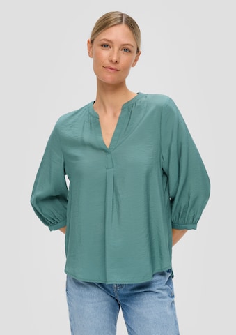 s.Oliver Blouse in Green: front