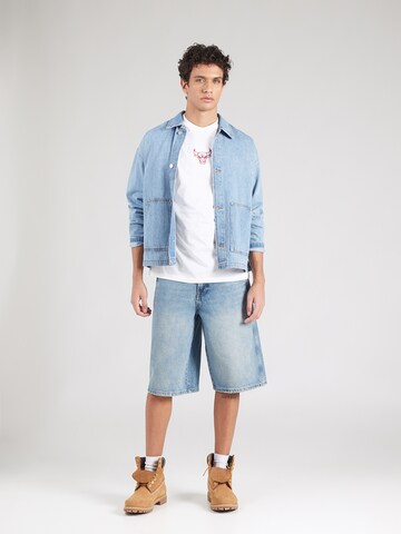 NEW ERA T-shirt 'NBA' i vit