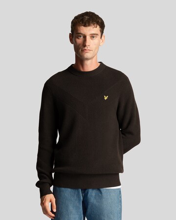 Lyle & Scott - Pullover em castanho: frente