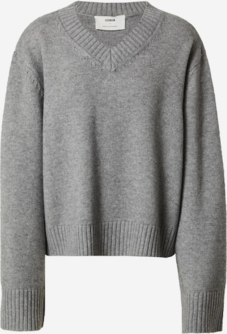 ABOUT YOU x Marie von Behrens Sweater 'Franka' in Grey: front