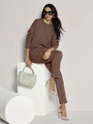 Pull-over MADELEINE en marron