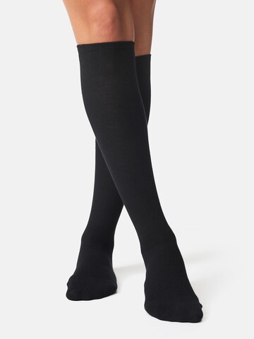 Nur Die Knee High Socks 'Fit & Vital' in Black
