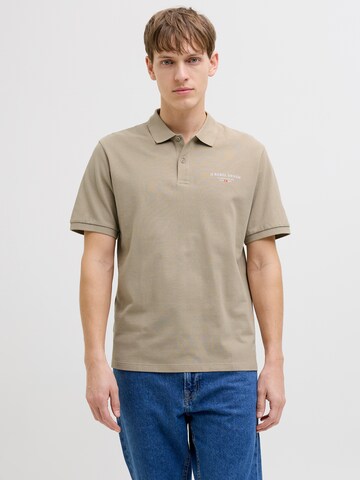 T-Shirt JJ Rebel en beige : devant