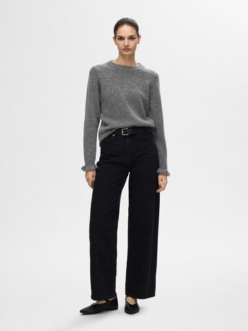 SELECTED FEMME Trui 'SLFLULU' in Grijs