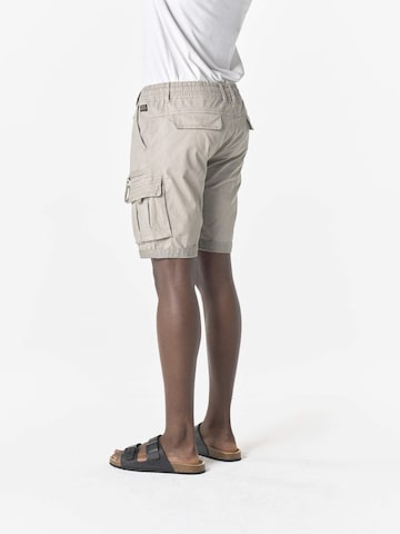 KOROSHI Regularen Kargo hlače | siva barva