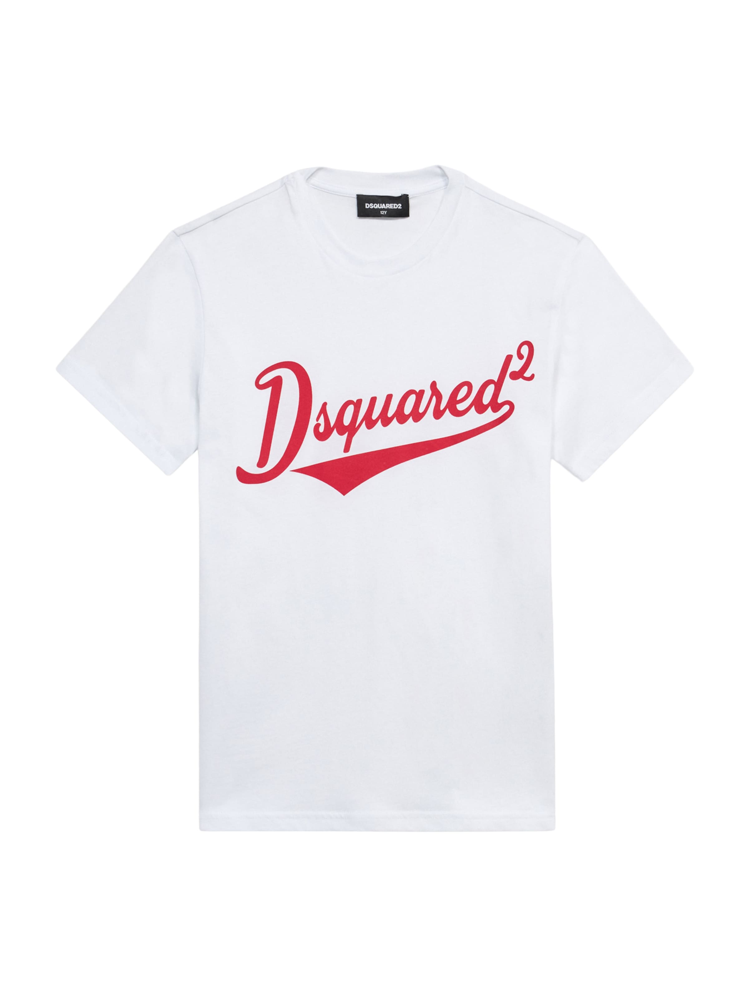 DSQUARED2 Футболка в Белый: спереди