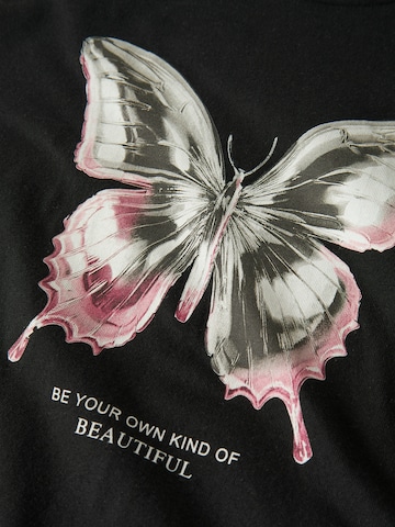 NAME IT Póló 'NKFDONELA' - fekete