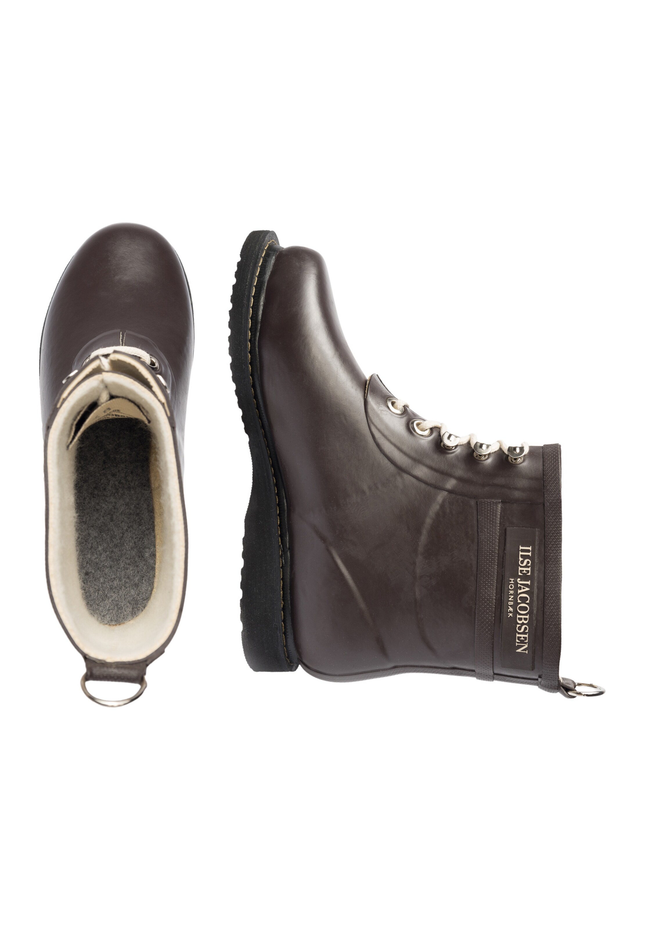 ILSE JACOBSEN Rubber Boots 'RUB2' in Brown
