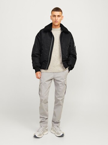 JACK & JONES Overgangsjakke 'JORQUEENS' i sort