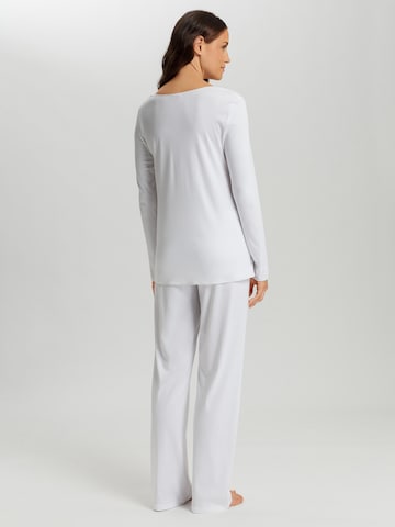 Pyjama ' Cotton Silk ' Hanro en blanc
