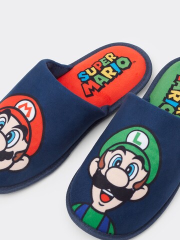 INTIMISSIMI Slippers 'Nintendo Super Mario' in Blue