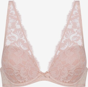 Mey Triangle Bra in Pink: front